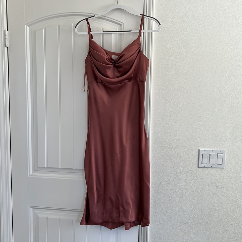 SOLD❣️ Revelry Satin Bridesmaid Dress - Picture 3 of 3